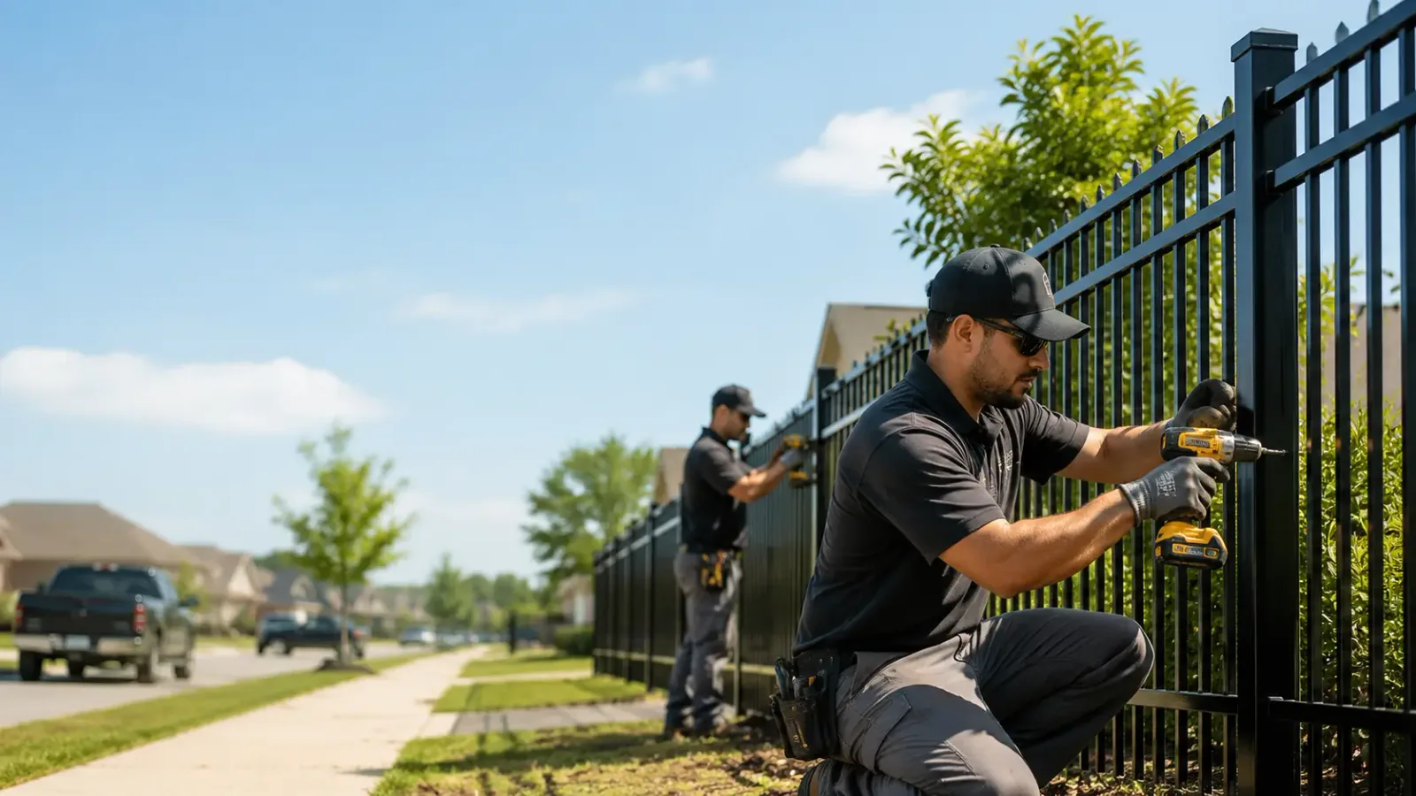 Metal Fence Installation in Garrison, KY